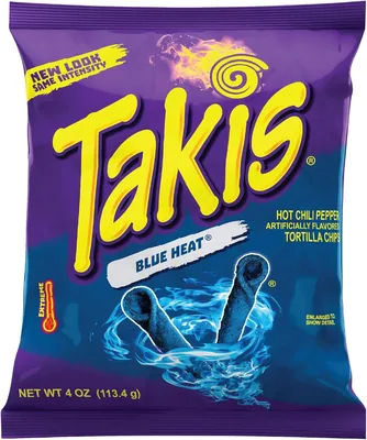 Takis Rolled Blue Heat Tortilla Chips 1 bag 4 oz | Save 13%