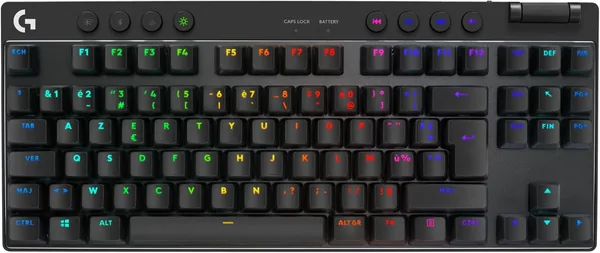 Clavier de jeu G PRO X TKL LIGHTSPEED - Noir - 48% de réduction