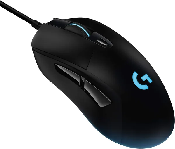 Mouse Gamer RGB Logitech G403 HERO com Tecnologia LIGHTSYNC, 6 Bot es Program veis, Ajuste de Peso e Sensor HERO 25K