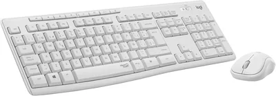 Teclado y ratón inalámbricos Logitech MK295 Silencioso con SilentTouch, Seguimiento Óptico, Tecnología sin Retraso