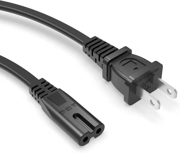 Superer AC Power Cord Fit for Xbox Series X S, Xbox One X S, Sony PS4 PS5 PS3 PlayStation 4 5 3 Slim