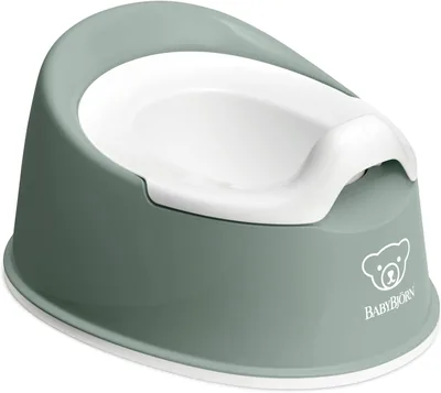 BABYBJÖRN Smart Pot, Gri/Grün/Weiß - 16% Off