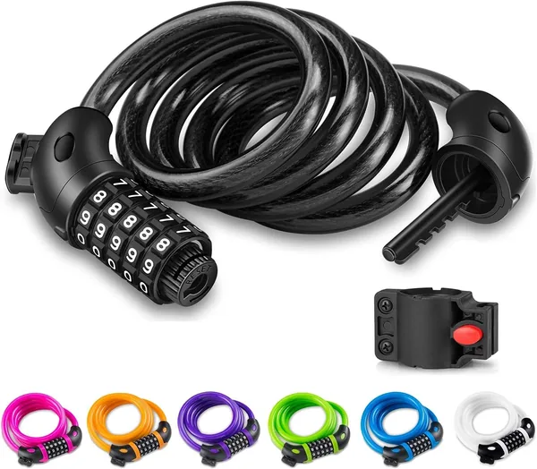 Opaza Bike Lock with 5-Digit Code