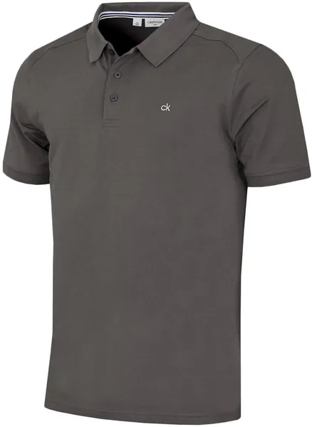 Maglia Polo da Golf Uomo Calvin Klein Campus 3 Bottoni con Colletto a Costine - Best Deal