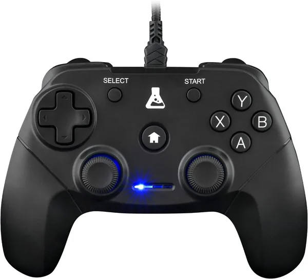 G-Lab - K-Pad Thorium - Manette de jeu USB filaire avec vibration intégrée, gamepad pour jeux - Meilleures Affaires