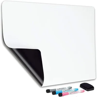 AnBo Magnetic Dry Erase Whiteboard 17x12in + 3 Pens & Eraser - Best Deal