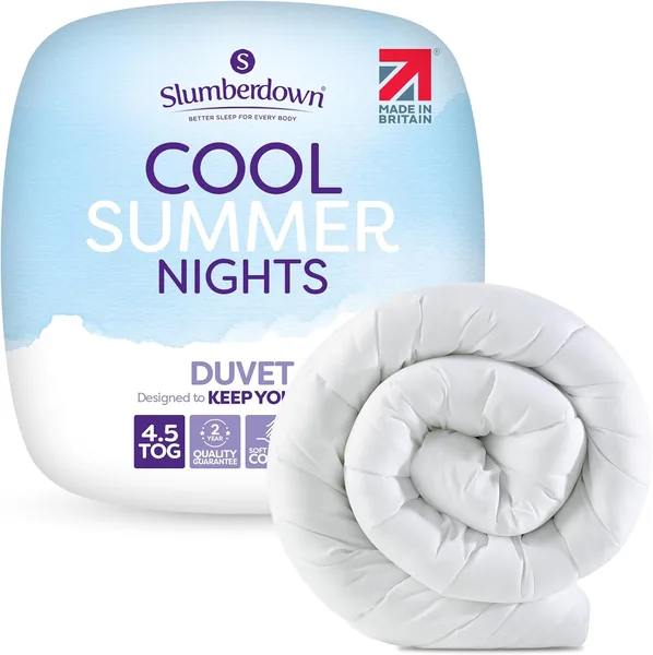 Slumberdown Cool Summer Nights 4.5 Tog King Size Duvet