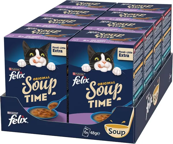 Purina Felix Soup Original Wet Food for Cats