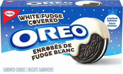 Oreo White Fudge Cookies - Limited Edition 240g