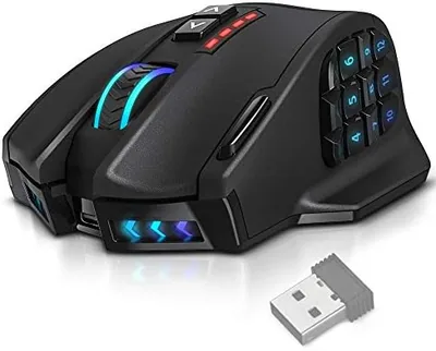 UtechSmart Venus Pro Wireless MMO Gaming Mouse - 16000 DPI RGB Best Deal