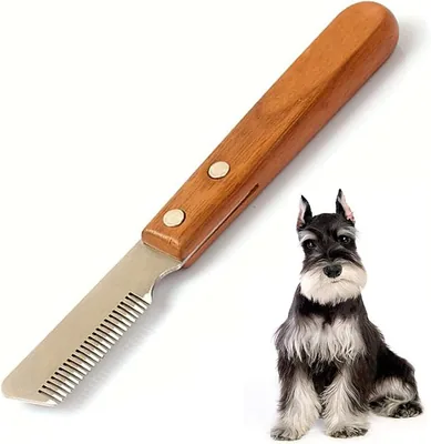 Cuchilla y Herramienta para Acicalar Perros y Cachorros para Pelos Groseros - Mejor Trato