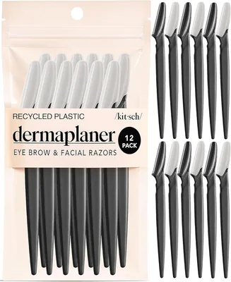 Kitsch Dermaplaning Gereedschap - Gezichtsmes voor Vrouwen en Mannen, Wenkbrauweren Trimmer, Gezichtshaarverwijdering, Dermaplane Mes