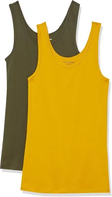 Top Basic Amazon Essenziali Donna, Pacco da 2 - Miglior Affare