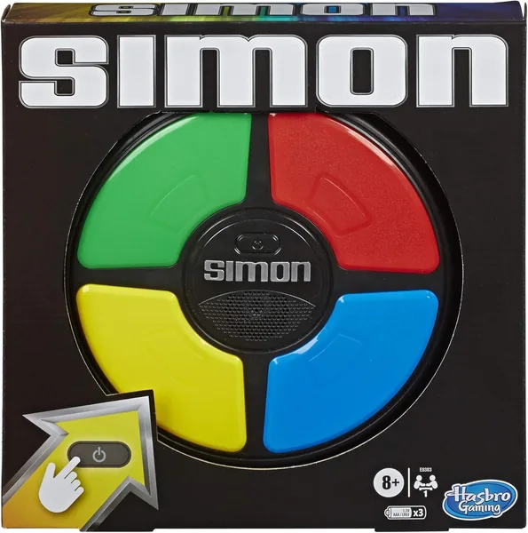 Hasbro Gaming Simon: Juego de Memoria y Estrategia Electrónico con Luces y Sonidos - 12% Descuento