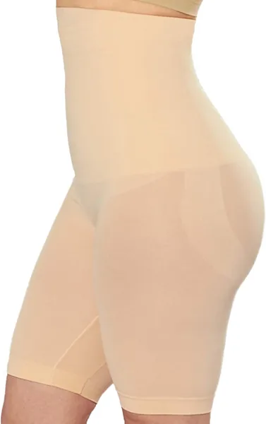 SHAPERMINT High-Waisted Shapewear Tummy Control Shorts