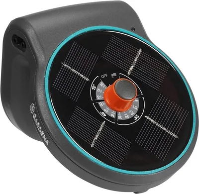 Gardena Solarläggd Irrigation AquaBloom Kit: Solenerstående irrigationssystem för balkon och blomkistor, upp till 4 m höjde, oberoert