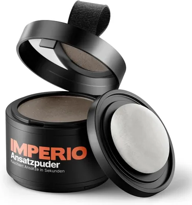 Imperio Root Touch-Up Puder, Natürlich, Haarkonter, Für Verdickung, Für Frauen und Männer, Wasserdichtes Haarmakeup - Best Deal