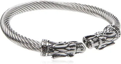 Pulsera Vikinga: Diversos Modelos en Oro, Negro y Acero Inoxidable con Cuero para Hombre - Mejor Oferta