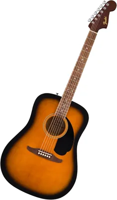 Guitarra Acústica Fender California Debut Redondo, Tapa de Pícea, Color 2-Color Sunburst - 10% Descuento