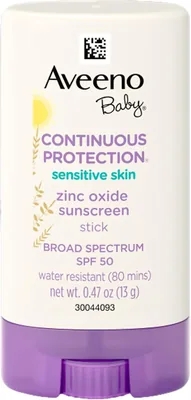 Aveeno Baby Mineral Sunscreen Stick SPF 50 - 53% Off