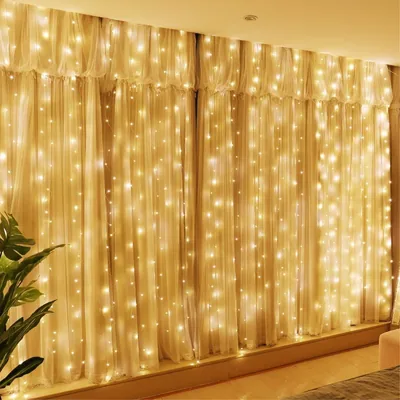AmazerTec 300 LED Fairy Curtain Lights Best Deal