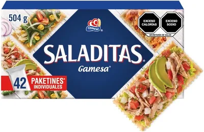 Saladitas Galletas Clásicas 504 g - 32% de Descuento