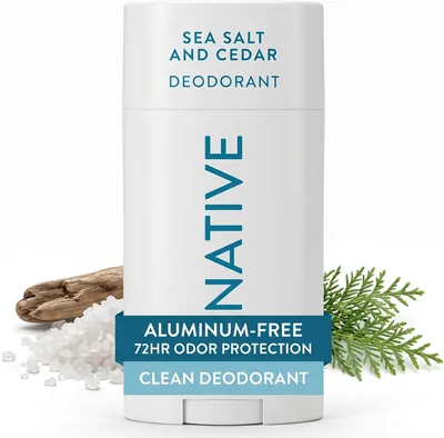 Native Deodorant for Men, Aluminum Free, Natural with Baking Soda & Probiotics - 8% Off