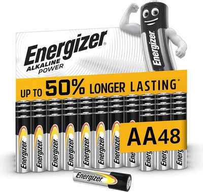 Energizer AA Batteries 48 Pack - 24% Off
