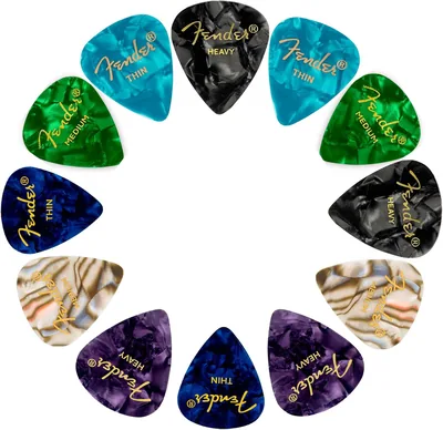 Fender Premium Picks Sampler - 12 Pack 13% Off