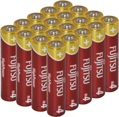 Fujitsu Alkaline Batteries LR03FH20P (Pack of 20)