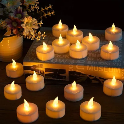 FANSIR LED Tea Lights 50 Pack