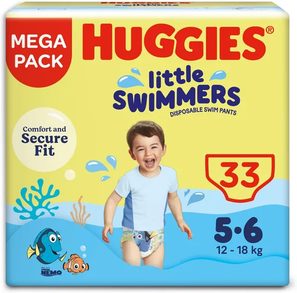 Huggies Little Swimmers Swim Nappies Size 5-6