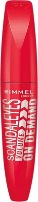 Rimmel London ScandalEyes Volume on Demand Mascara, Mascara Volumizzante Modulabile, Nero