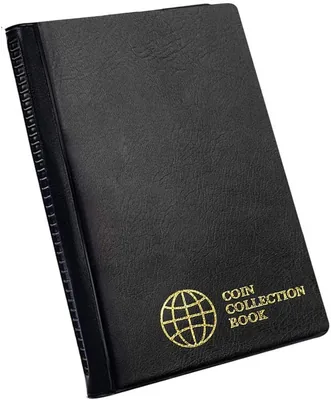 Album de collection de pièces de monnaie Uncle Paul CS0106BK avec 60 poches - Format 4.5 x 4.5 cm | Meilleur prix