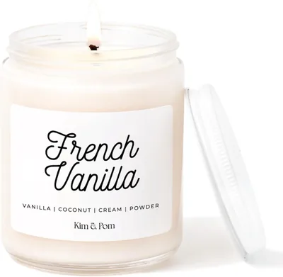 Kim and Pom French Vanilla Candle - Best Deal