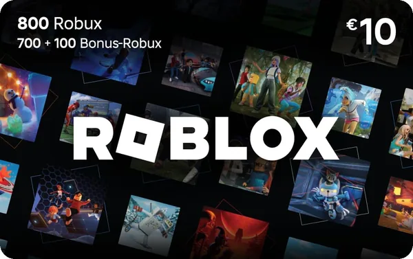 Roblox-Geschenkgutschein |800 Robux Guthaben | inklusive exklusivem virtuellem Item