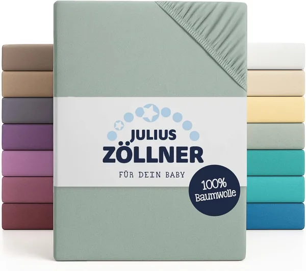 Julius Z llner Jersey Fitted Sheet for Baby and Cot
