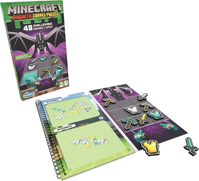 Think Fun Minecraft Magnetic Puzzle Game - Best Deal