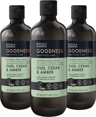 Baylis & Harding Goodness Body Wash 3 Pack - 26% Off