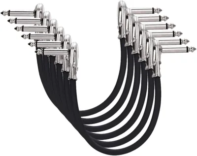 Câbles de connexion angulaires Amazon Basics pour guitares et effets - 80% de réduction