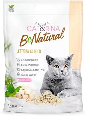 Cat&Rina BeNatural Lettiera per Gatti 5.5L - 1 Pezzo | Best Deal