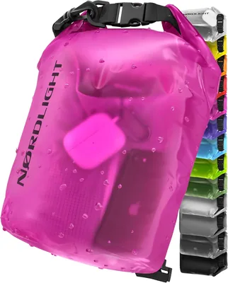 Borsa impermeabile Nordlight - Borsa antiscivolo 2L, 5L, 10L, 15L, 20L, 30L con chiusura a rullino, impermeabile