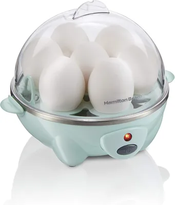 Hamilton Beach 3-in-1 Egg Cooker Teal