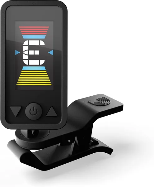 Tuner D'Addario Eclipse Clip On pour Cello ou Bass - Écran Vertical à Swivel - Affichage Précis et Rapide