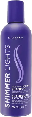 Clairol Shimmer Lights Purple Shampoo 8 fl. Oz | Neutralizes Brass & Yellow Tones