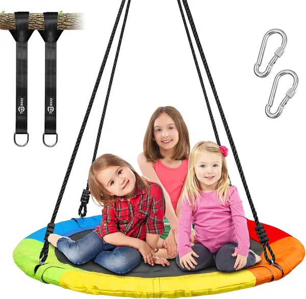 Trekassy 700lb 40 Inch Saucer Tree Swing