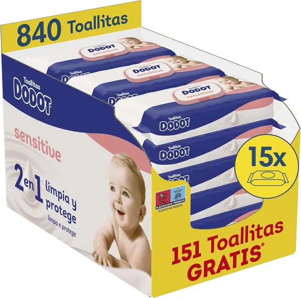 Dodot Sensitive Wipes for Baby