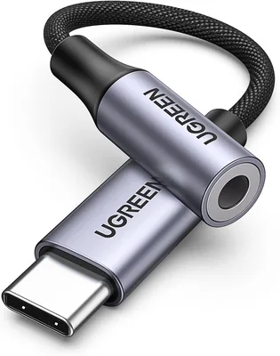 UGEN USB C naar 3.5mm Aux Adapter - 40% Korting