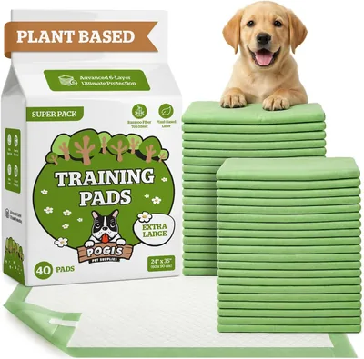 Pogi Training Pads Honden - Extra Groot, Super Absorberend voor Medium tot Grote Honden - 60 x 90 cm - 40 Stukken