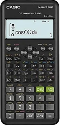 آلة حاسبة كاسيو fx-570esplus-2wdtv سوداء